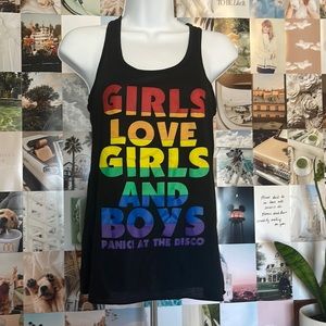 Panic at the disco pride tank